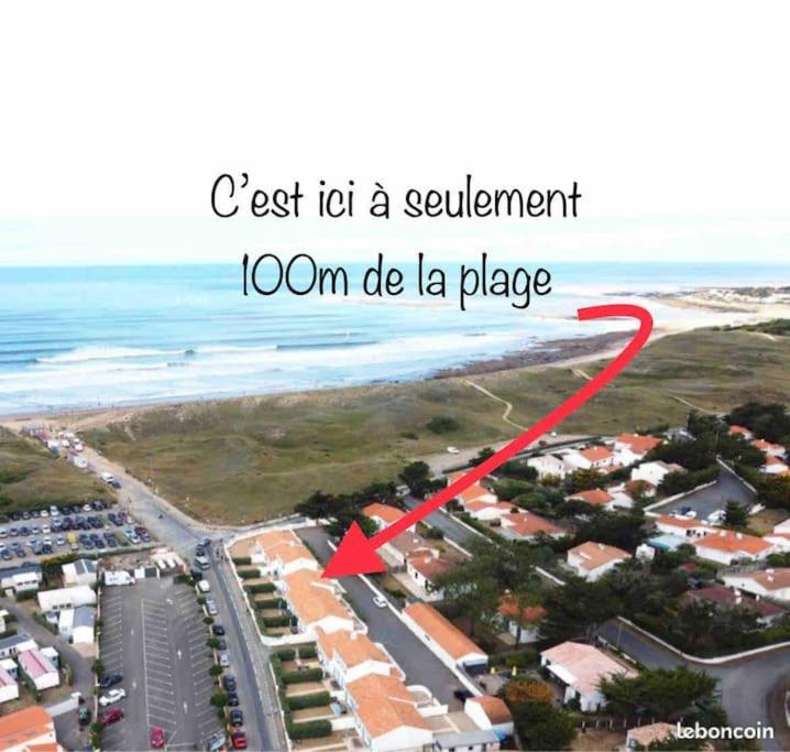 Charmante Maison De Plage Brétignolles-sur-Mer Eksteriør billede